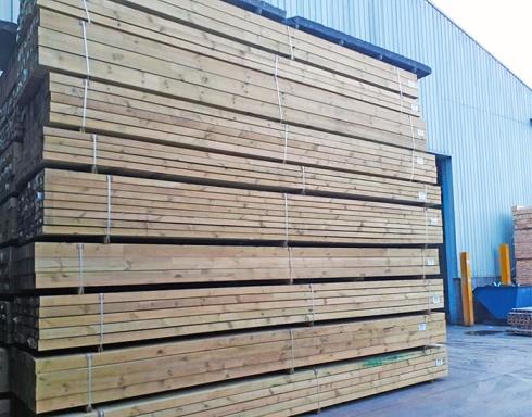 Vigas Laminadas de Abeto