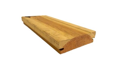 Tarima de madera tratada - Flandes Autoclave  1 cara ranurado romado