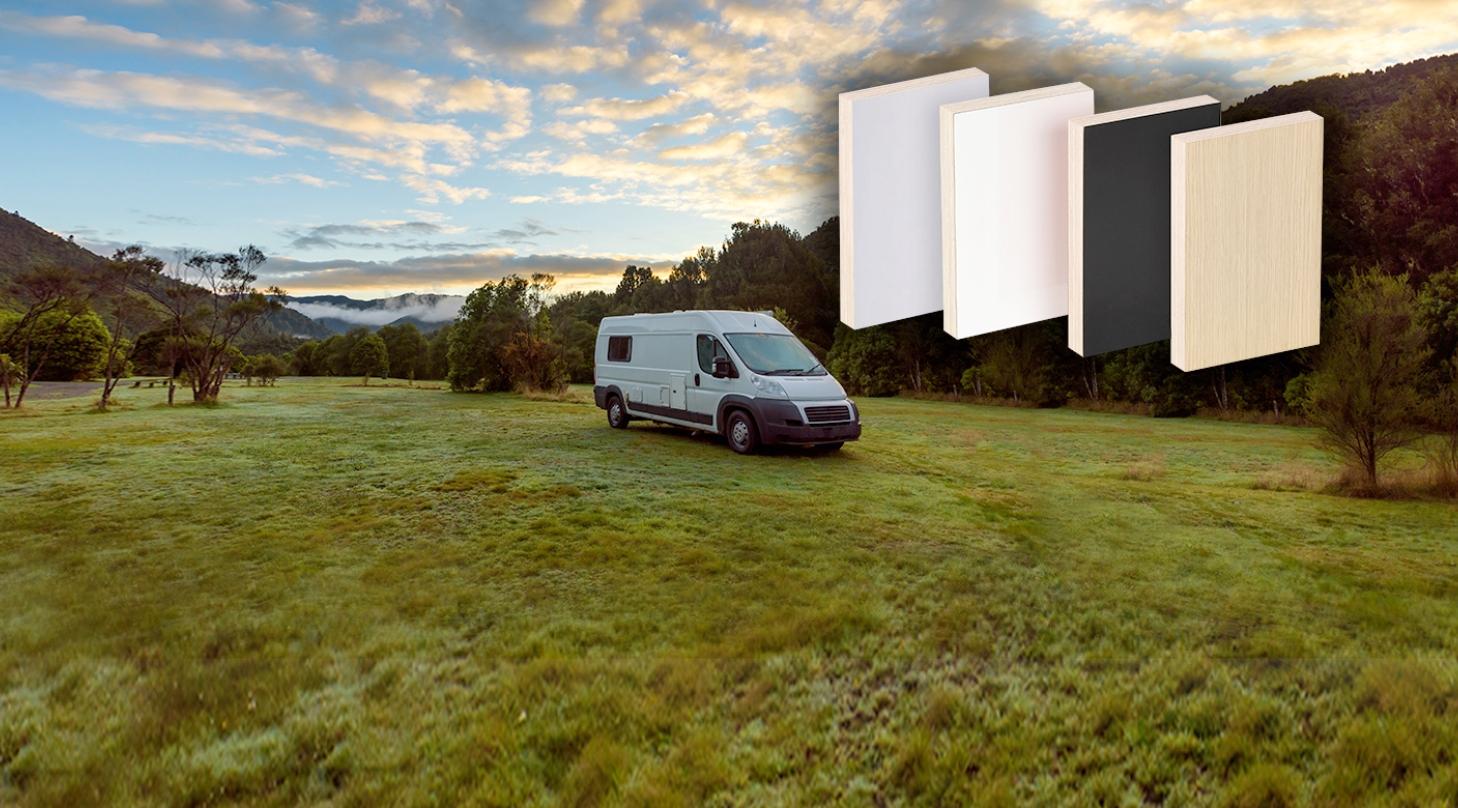 Nuevos contrachapados laminados para camperización