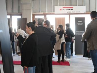 Journée de présentation de la nouvelle collection décorative 26+ d'Egger